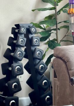 Peloton Weights and Weight Rack