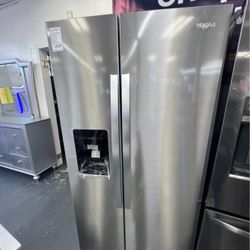 Side By Side Refrigerator Starting At $1,000 ✅we Finance Only $49 Down No Credit Needed 