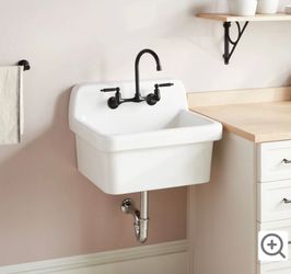 Signature Hardware 24" utility sink
