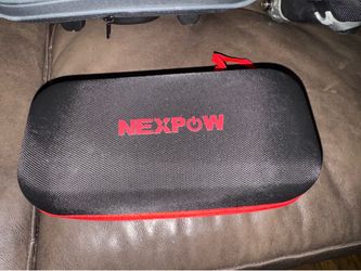 Power buster to jump start your car in compact car easy to charge and use also can be used a power source to charge your phone asking 80