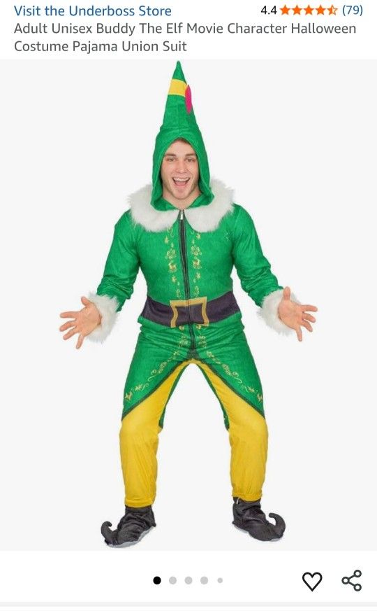 Men Elf Costume