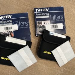 (3) Tiffen 4x4 Filters