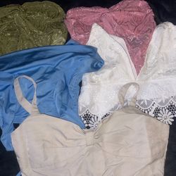 Cropped Shirts Size Medium 