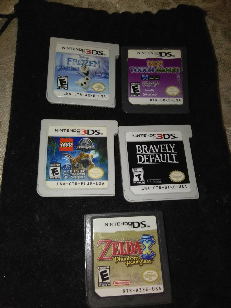 Nintendo 3ds and DS games