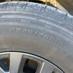 Firestone Destination Tires 85% Tread