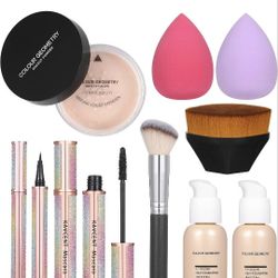 Brand New Foundation Makeup Liquid Full Coverage Makeup Powder Mascara Eyeliner Makeup Brushes Foundation Brush Makeup Sponges Makeup Set

Brand new

