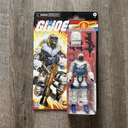 In Hand, Brand New, Never Opened Hasbro G.I. Joe Classified Series - Retro Card - Cobra Snow Serpent - 6” Action Figure