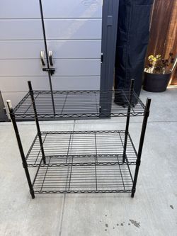 Three tier rack