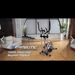 Exerpeutic Therapeutic 1000XL Fitness Trainer Variable Magnetic Resistance Very Sturdy Foldaway Design