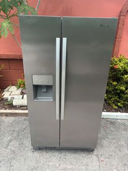 Whirlpool Stainless Steel Refrigerator Freezer
