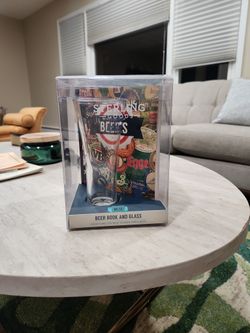Beer Book and Glass
