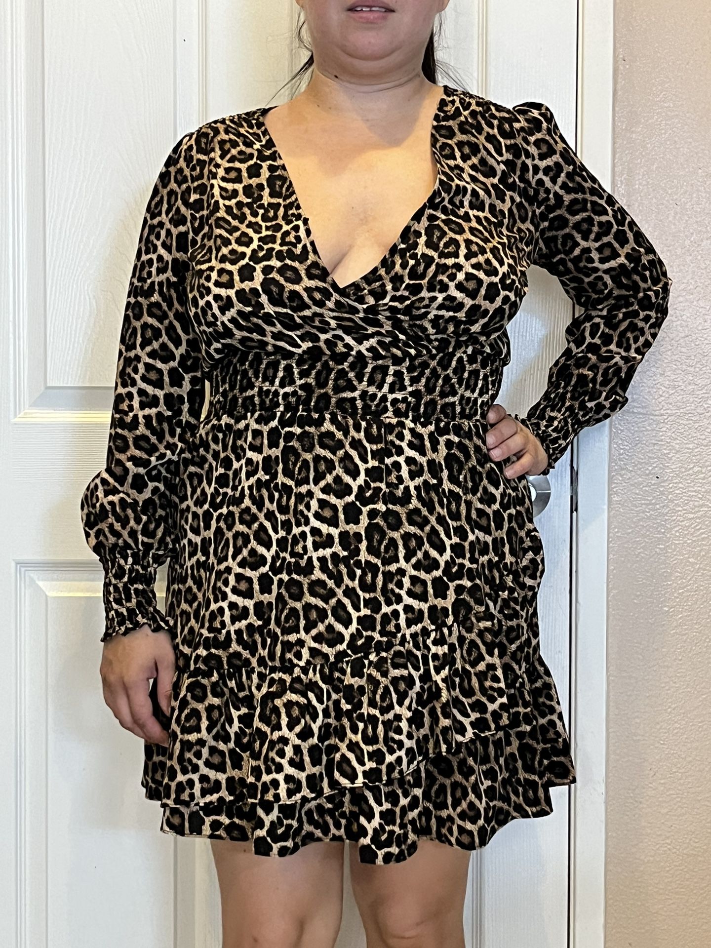 Leopard Print Dress
