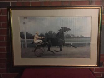 LARGE Sulky & Rider by Julius Von Blaas