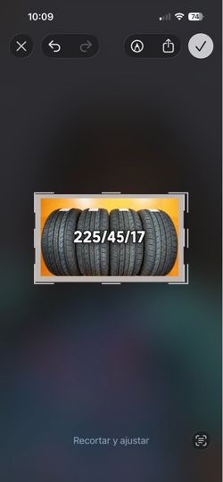 225/45/17 Car Tires – Set of 4