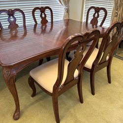 Dining Table Set With 6 Chairs