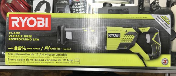 RYOBI RJ186V 12 Amp Reciprocating Saw
