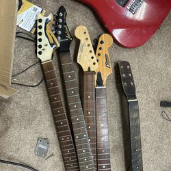 Guitar Necks - Fender, Aria, Kingston 