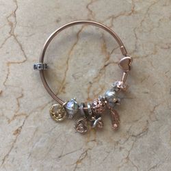 Pandora Bracelet And Charms 