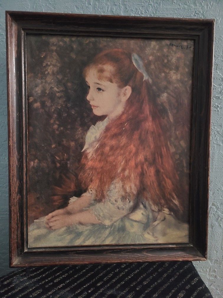 Art Print On Wood Frame