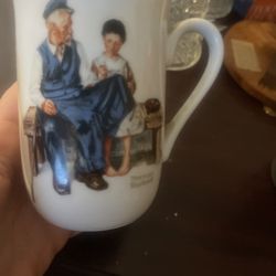 Norman Rockwell Mug The Lighthouse Keeper's Daughter