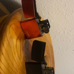 Red/Black Zippo Lighters