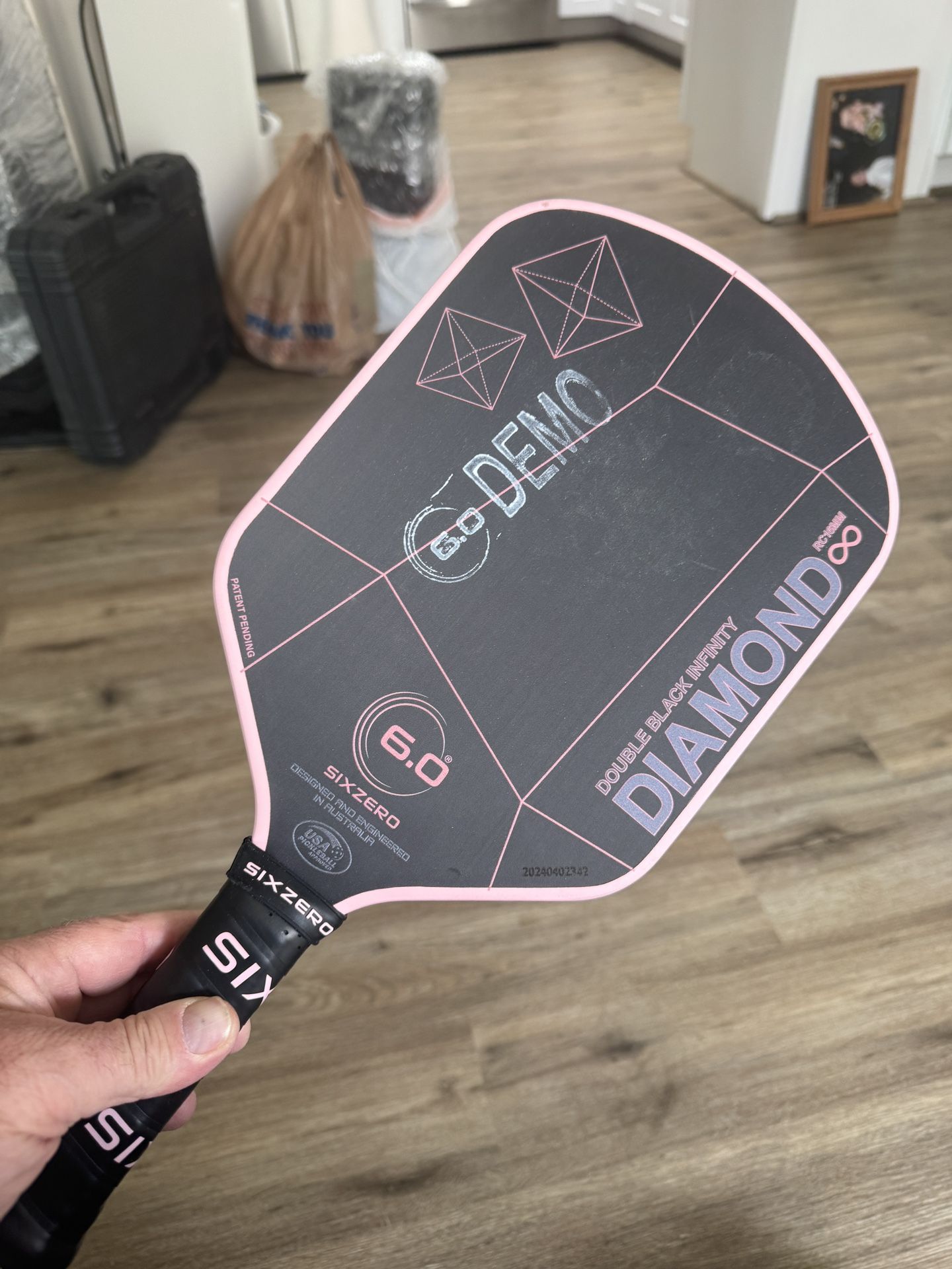 Six Zero Double Black Diamond Infinity Edgeless Paddle