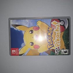 Pokemon Let's Go Pikachu 