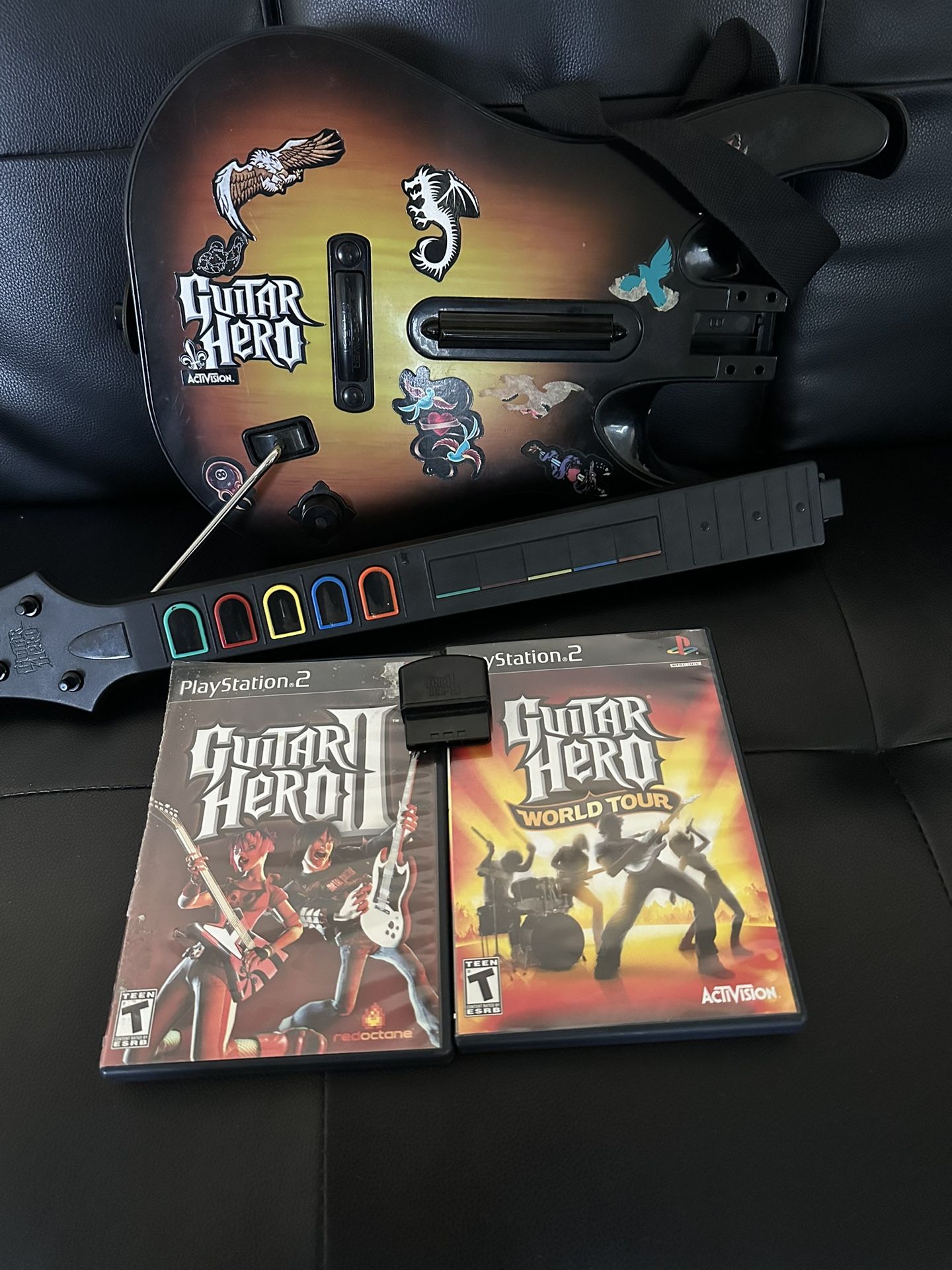 PS2 Guitar Hero Bundle, Retro Video Games