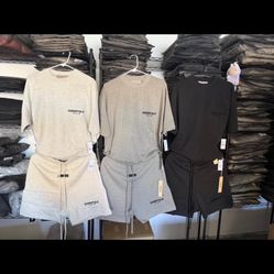 Essentials Shirts And Shorts 