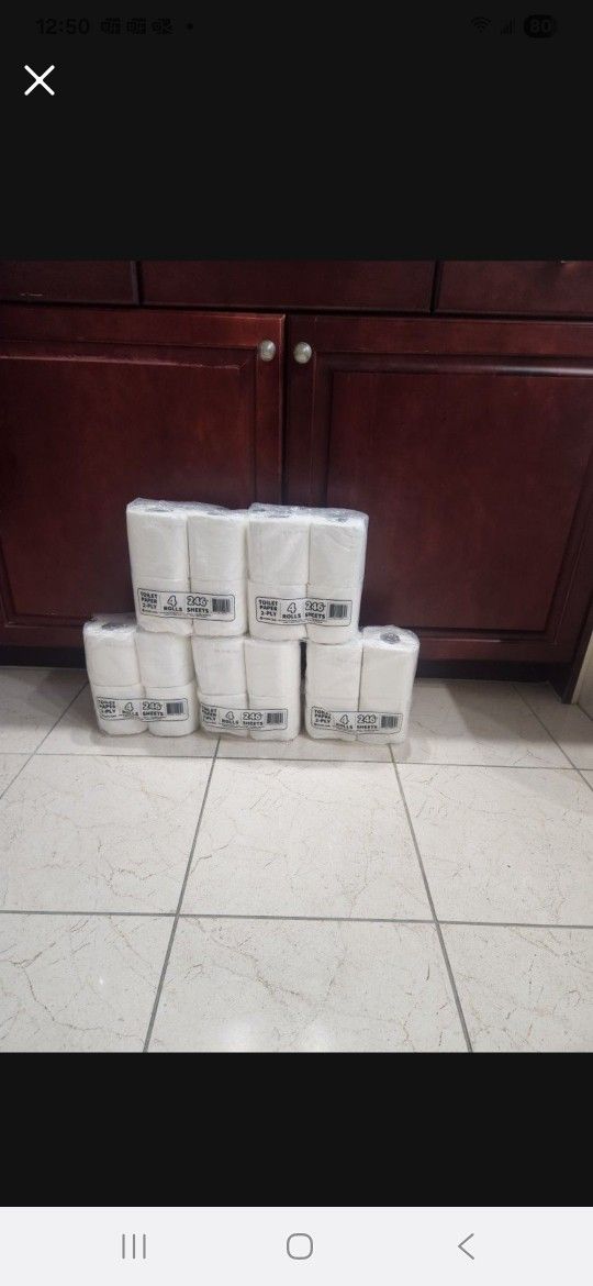 Toilet Paper 4 Pack