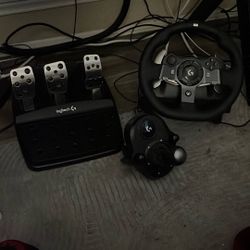 Logitech G920 Steering Wheel/Pedals/Shifter For Xbox/PC