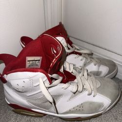 Jordan 6 Red and Black (Not Good Condition)