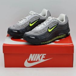 Men's Nike Air Max TL 2.5 Shoes -Pearl Grey Anthracite Graphite Neon - Size 8, 9.5, 10