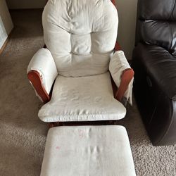 Rocking Chair And Ottoman