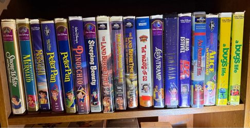 Disney Original VHS Tapes- 18 Total