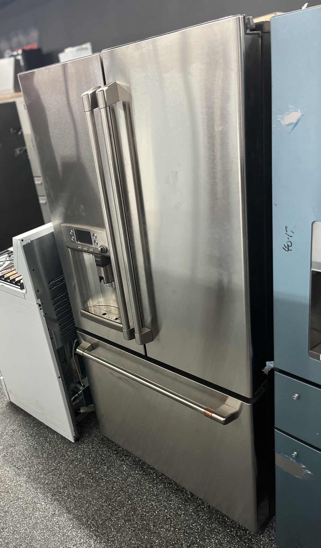 GE Café Stainless Steel French Door Refrigerator Open Box 