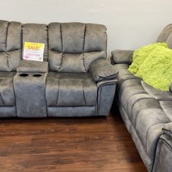 SOFA/LOVESEAT COMBO SALE! $999!! ADD A CHAIR FOR $299! DELIVERY TODAY! ZERO DOWN! 