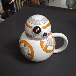 Disney Parks Star Wars Souvenir Ceramic Drink Cup, Droid BB-8 