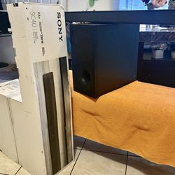 Sony HT-SC40 Soundbar System – Wireless Subwoofer , Dolby Audio , 330W Total Power , Bluetooth , S-Force Pro Surround