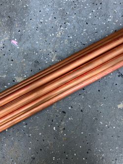 New Copper Pipe 5’ x 0.5”