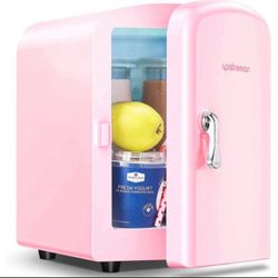 Upstreman Freestanding Mini Fridge 