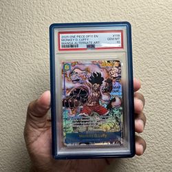 Monkey D. Luffy - “Gear 4 Snakeman” Manga PSA 10