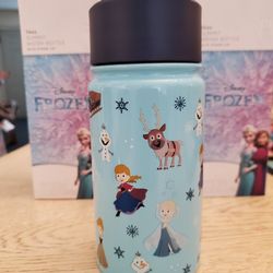 Disney Frozen 14oz Water Bottle With Straw