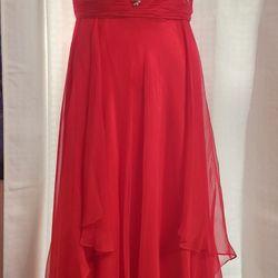 Red Formal Dress Size Medium