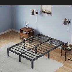 Queen Size Metal Platform Bed
