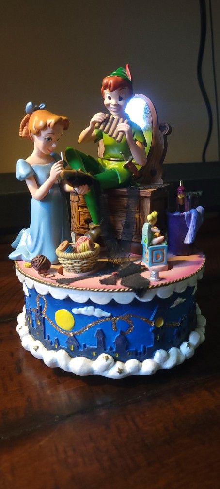 Disney Peter Pan & Wendy "You Can Fly" Music Box