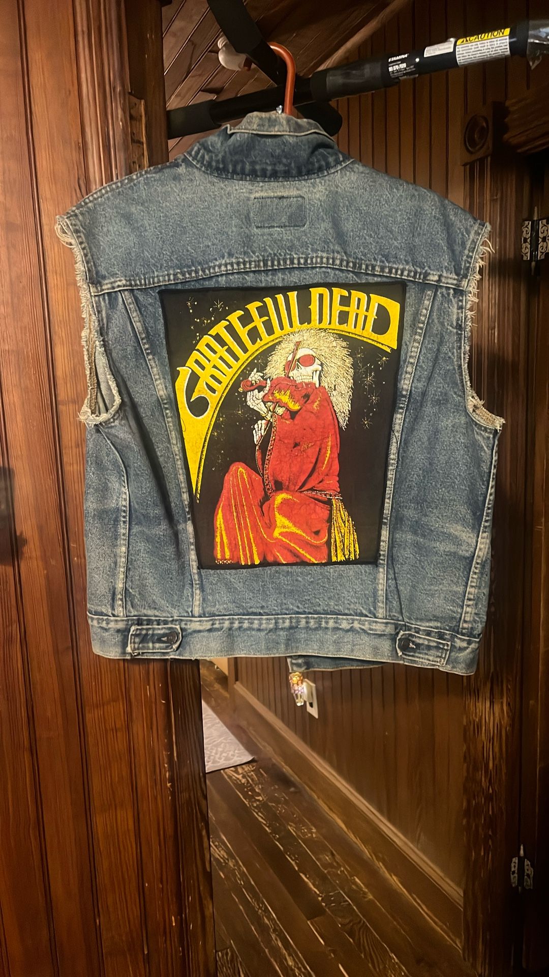 Vintage Levi’s Grateful Dead denim vest