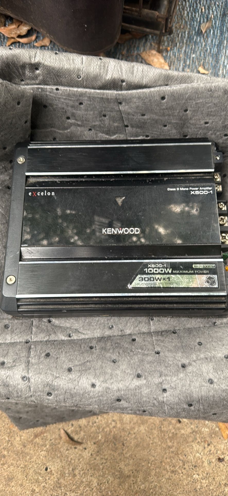 Kenwood Excelon Amp 500-1