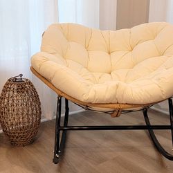 Papasan Style Chairs Indoor/Outdoor - Set of 2 