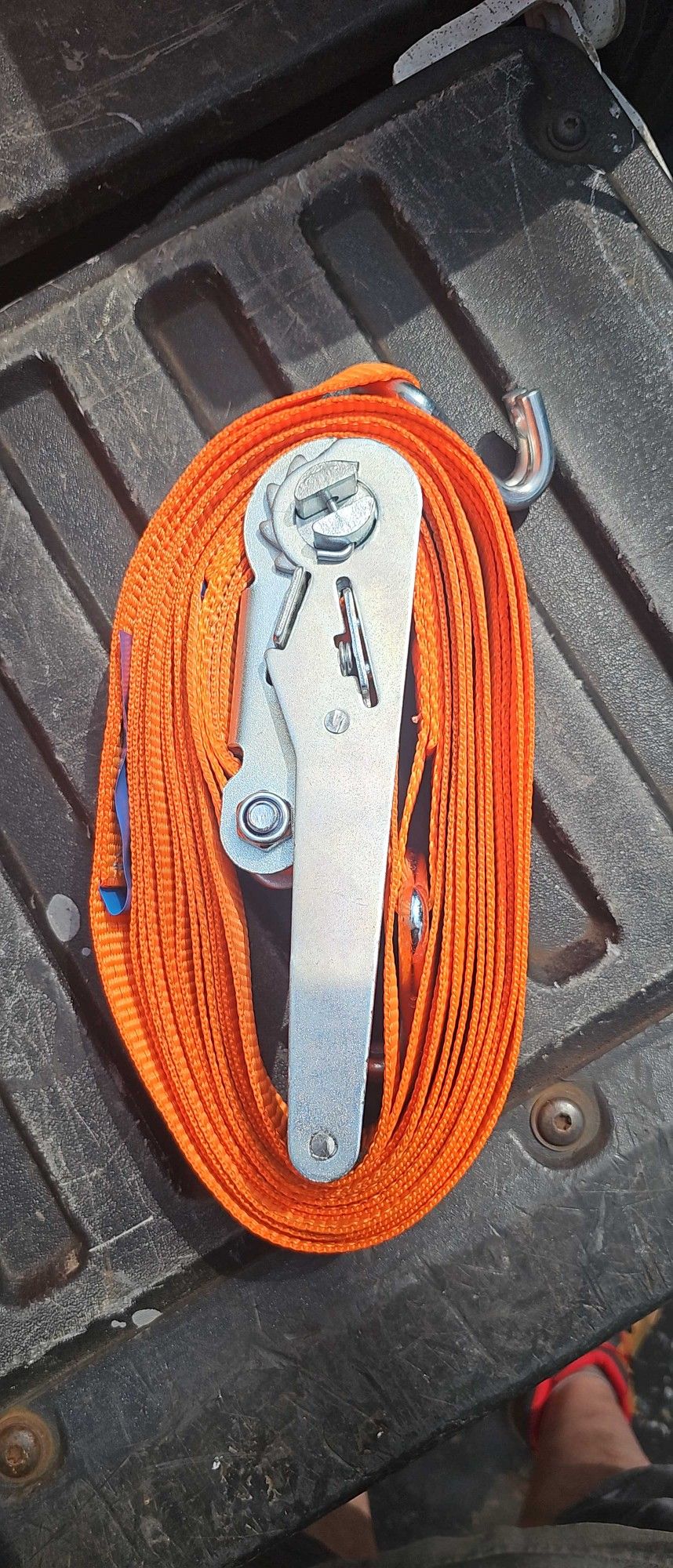 Heavy-Duty Ratchet Straps – Used, Solid Condition